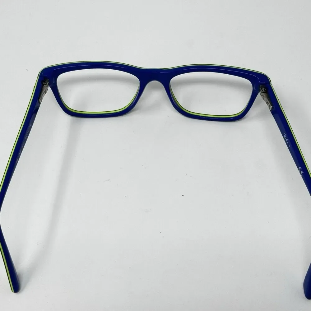Ray-Ban RB1536 3600 Dark Grey Blue Kids Eyeglass Frames 48-16-130 Authentic (B)